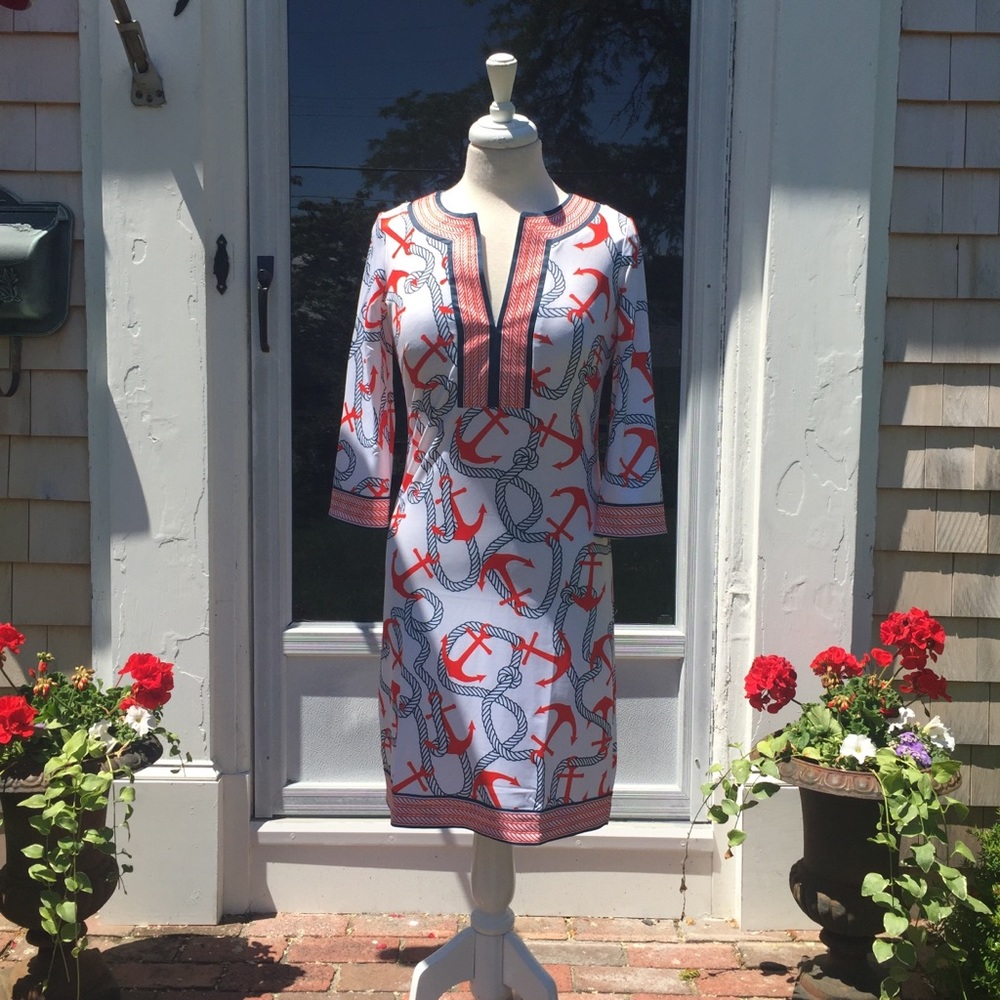 Gretchen Scott Anchors Away Dress NWT XXS and XS